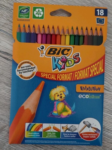Paquet crayon de - de, couleur