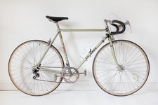 ?? Vélo de course Peugeot P10 kaki - 56cm - 1975 vintage racing