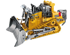 Bulldozer télécommandé RC Pelleteuse Jouet Enfant Cadeaux Chantier Engin Neuf FR