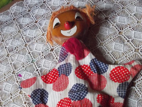 Marotte vintage clown