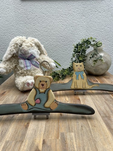 Lot cintres vintage en - lot,