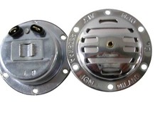 Vespa Milano Klaxon 6V-AC Chrome V50, PV, 50N Vbb , Vlb VN #B211