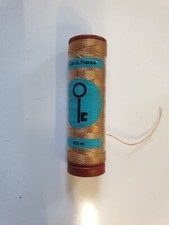 Tubino fil coton DMC marron