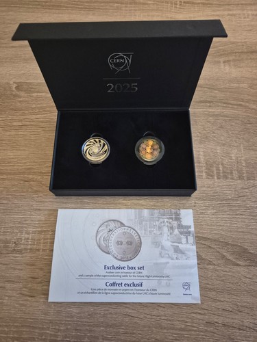 Cern 2025 silver coin - 2025,