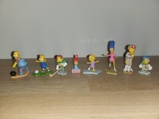 Mini Figurine Simpson - Serie Complète,homer, Bart, Lisa, Marge,Style Kinder. 
