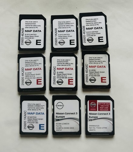 Bundle sat nav card - sat,