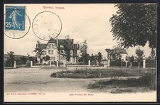 CPA Vittel /Vosges, Les Villas du Golf 1921 