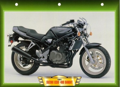 Fiche moto suzuki gsf - suzuki, 400