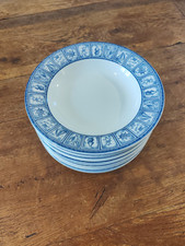 12 Assiettes Creuses Pedernal Corona Colombie. 22cm