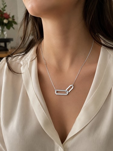 Collier chaîne pliage