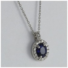 Collier en or blanc 18 carats