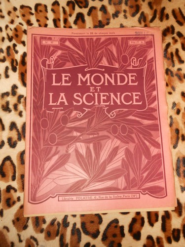 Revue monde et la - monde,