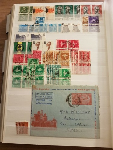Lot 1000 timbres inde - 1000,