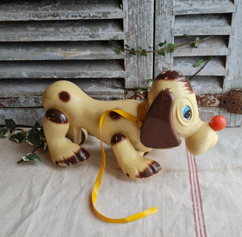 Ancien chien jouet - ancien,
