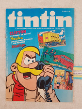 TINTIN N°263 1980 CLIFTON YOUKA JONATHAN PUB PLAYMOBIL ARCHIVES MOULINSART