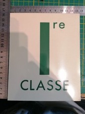 SNCF, plaque bakélite 1ere