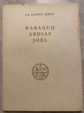 HABAQUQ . ABDIAS. JOËL 