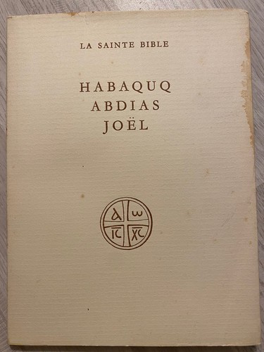 Habaquq abdias joël - .,