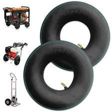 Chambre à Air Brouette, 2 PCS Chambre à air Remorque 4,10/3,50-4 - Valve plié...