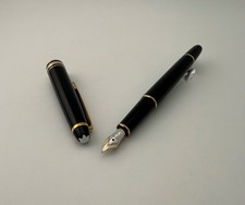 Authentique Montblanc Meisterstuck Classique No. 144 Stylo plume noir 14K Nib