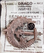 Insigne COMMANDO 511° CLSM 1° REC Indochine LÉGION ÉTRANGÈRE Retirage Drago  FFL
