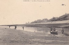 CPA – CABOURG – Le Bac, Passage de la Dives