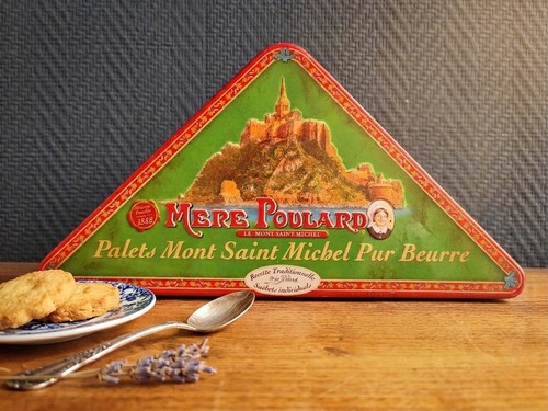 Boîte métal vintage mère - métal,