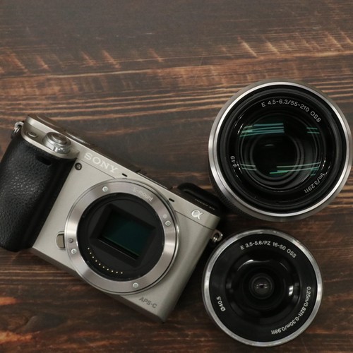 Sony a6000 ilce 6000y silver - a6000,