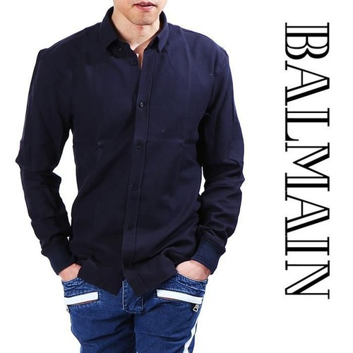 Balmain chemise manches - chemise, à