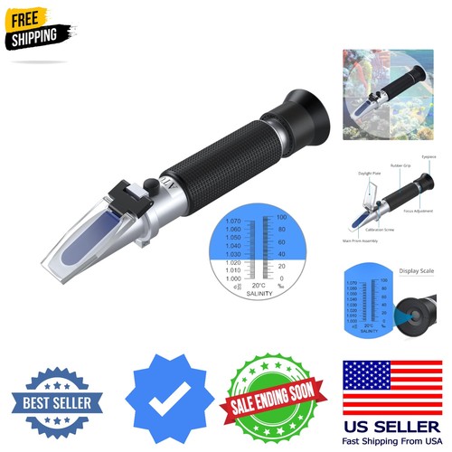 Refractometer saltwater - refractometer,
