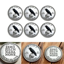 Pièce de monnaie Corbeau Noir