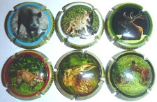 Capsule de Champagne: New !!! SAMPERS , série chasse , NR!!