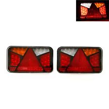 2X LED Feu Arrière 7 Fonctions 12V 24V E9 Pour Camion Voiture Remorque Caravane