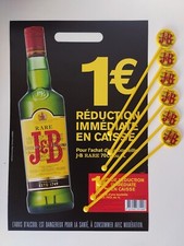 Lot 6 touilleurs Whisky J&B +