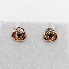 Puces d'oreilles vintage or