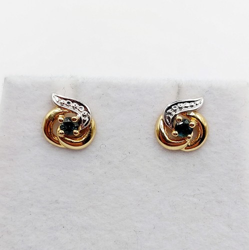 Puces oreilles vintage - puces, or