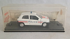 Modèle réduit  Renaut Clio Police en  métal  Echelle 1/43 Boîte d'origine