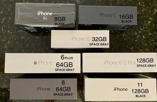 Apple iphone empty box various - apple,
