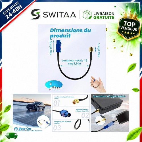 Câble adaptateur gps - gps, fakra