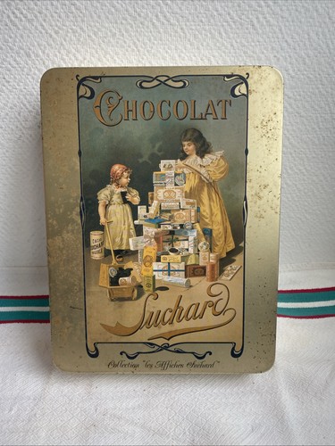 Ancienne boîte metal chocolat - ancienne,