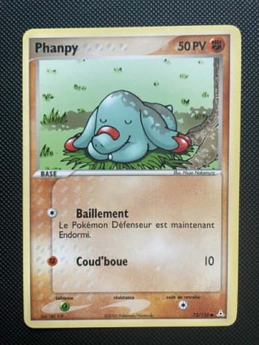 Carte pokémon phanpy 110 - carte,
