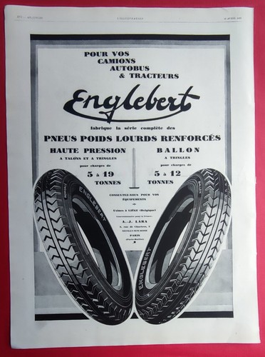 Publicité presse - de,