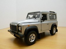 LAND ROVER DEFENDER 90 gris métallisé 1/24