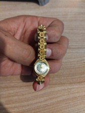 Montre Femme Mortima Plaqué Or Mécanique Fonctionnelle