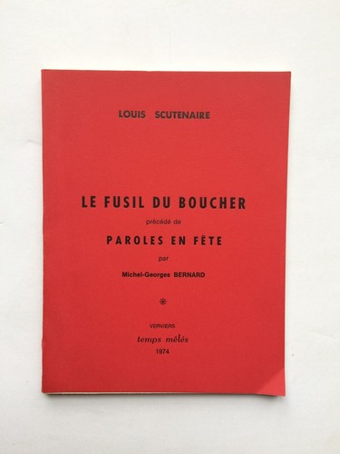 Louis scutenaire fusil - scutenaire,