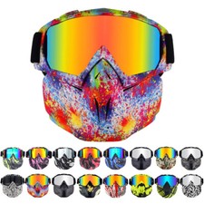 Lunettes de motocross avec