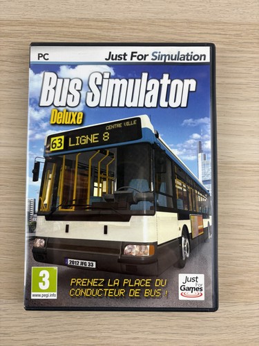 Bus simulator deluxe rom - simulator, pc