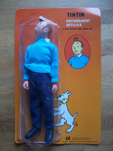 Tintin poupée articulée - , cgi