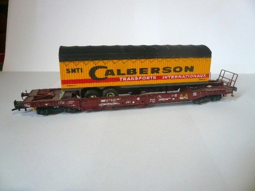 Wagon surbaissé calberson - wagon,