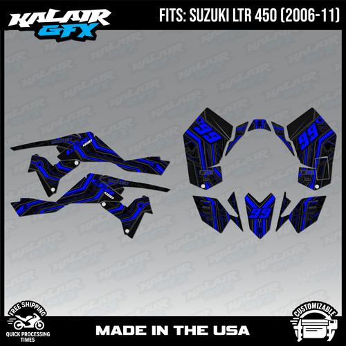 Graphics kit for suzuki - kit,